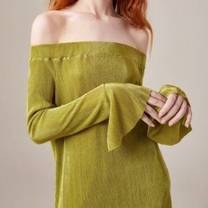 C/MEO COLLECTIVE Unbound Flute Sleeve Bardot